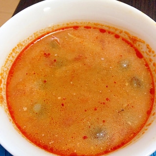 美味しすぎる！作ってみて！豆乳トマトスープ